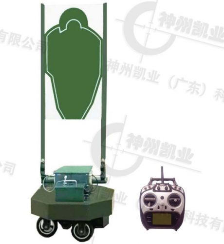 智能轮式无轨移动靶车